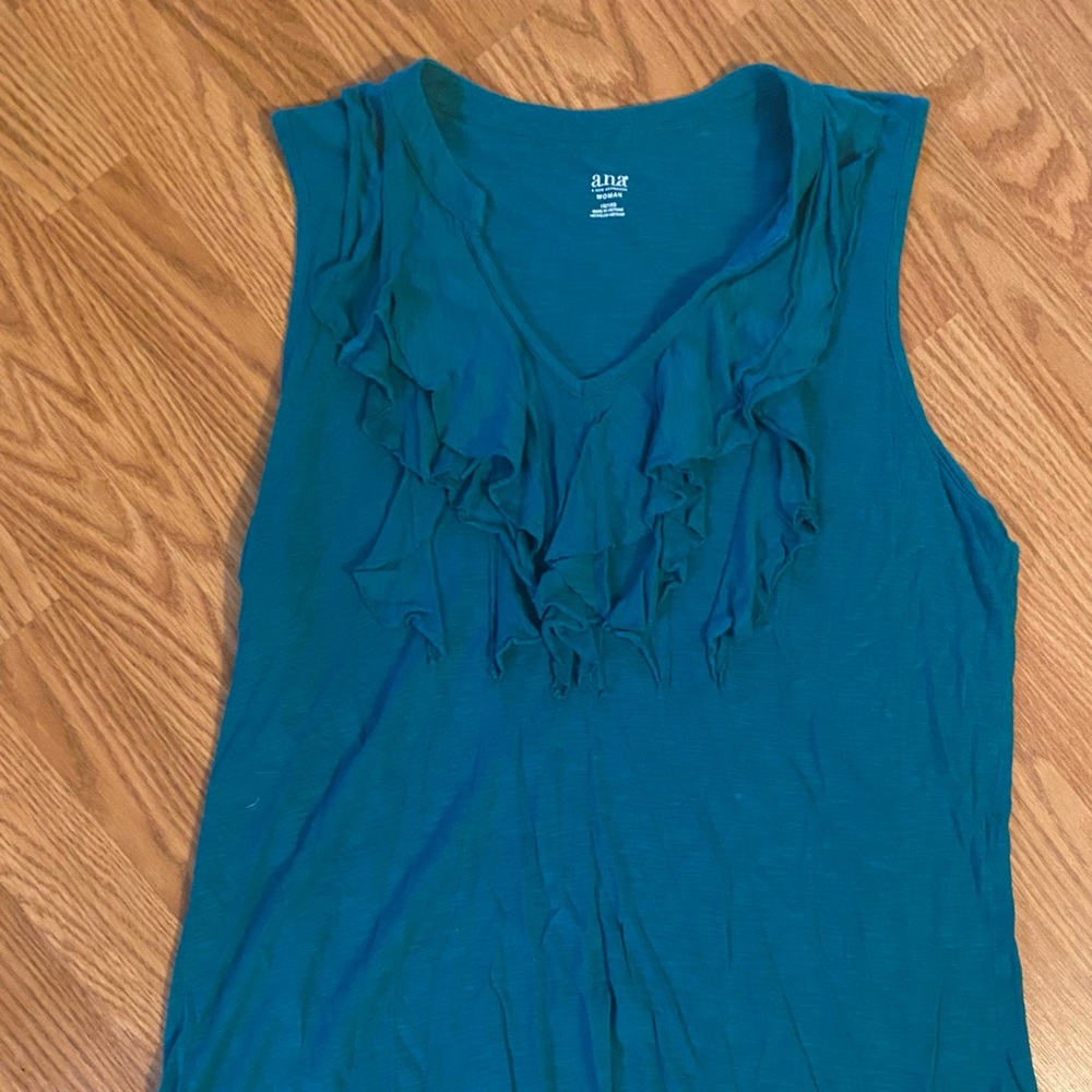 Emerald colored Ana blouse